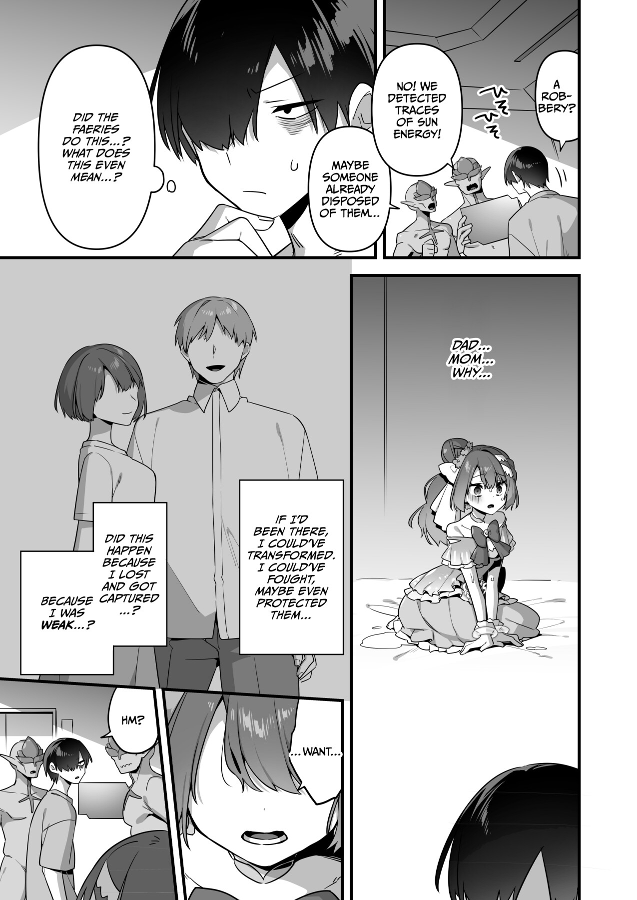 Hentai Manga Comic-Since I became a pawn of evil... I'll disgrace the magical girl 3-Read-13